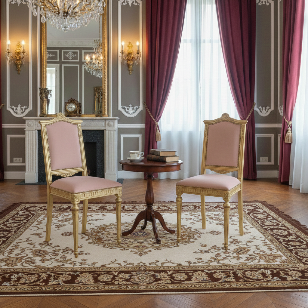 GHẾ LOUIS XVI PHÁP CỔ